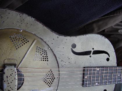 This is my 1932 National that I play slide on. This thing is way too much fun to play. It sounds unbelievable. I've never heard or played any guitar that even comes close to producing the buttery tone this thing puts out.